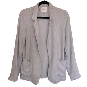 Aritzia Talula Grey Lightweight Blazer